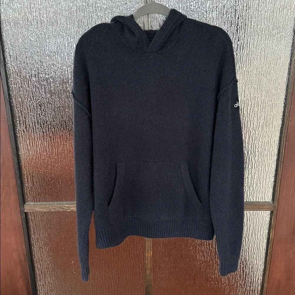 Alo Yoga Women’s Black Cashmere New Class Hoodie, Size L, NWT - Picture 10 of 13